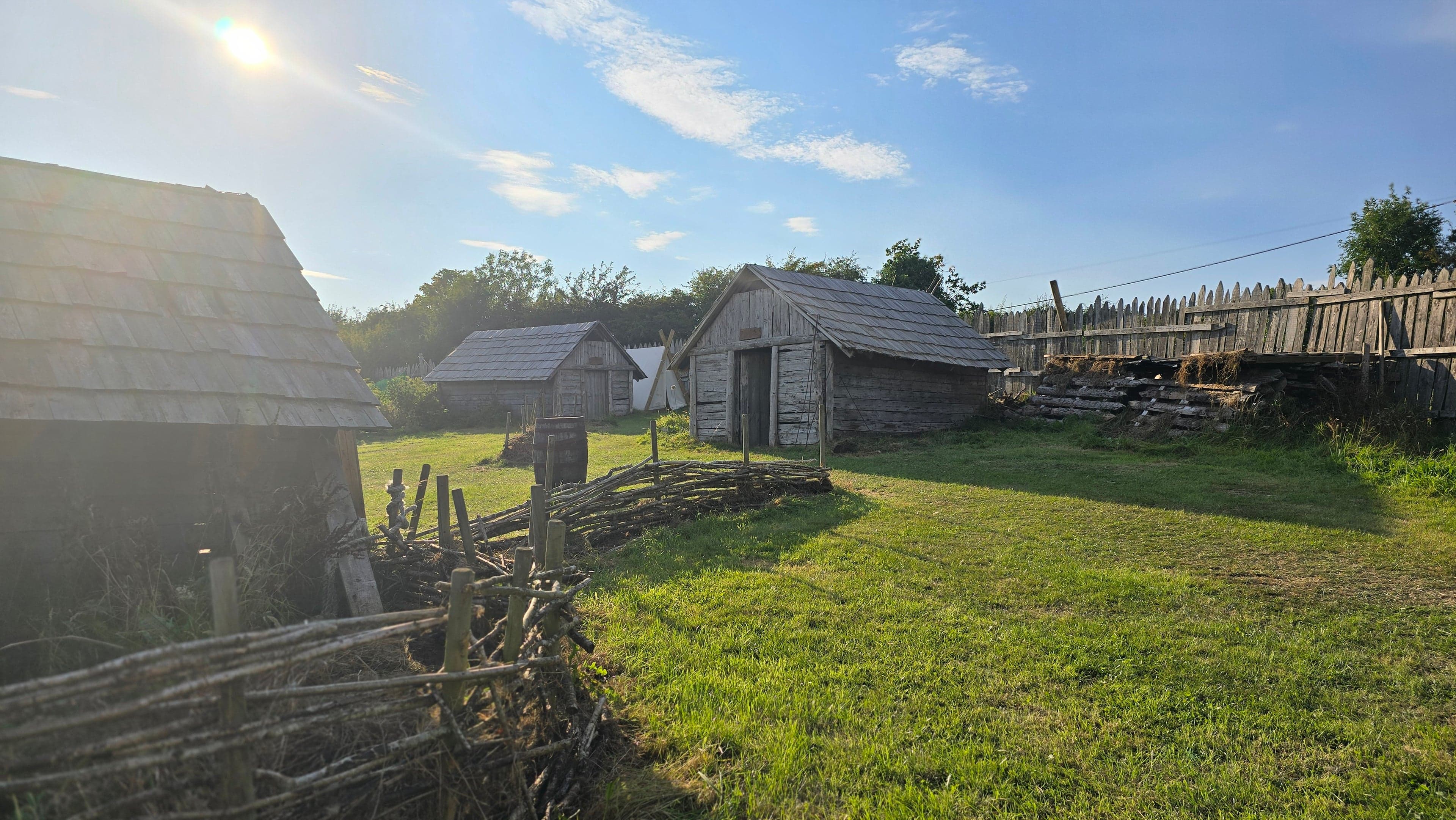 Timber structures within Ballydugan Medieval Settlement